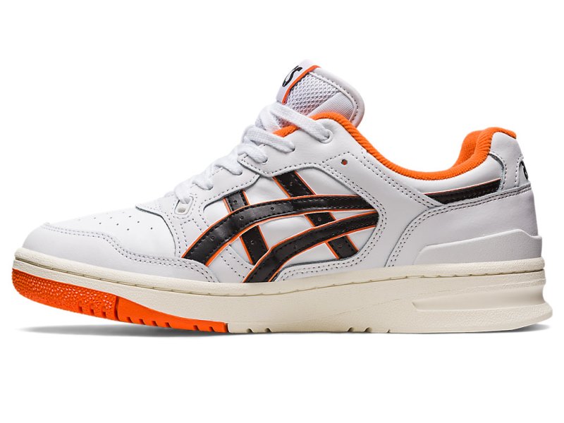 Tenis Netball Asics Ex89 Hombre Blancos Naranjas | MX2386-724