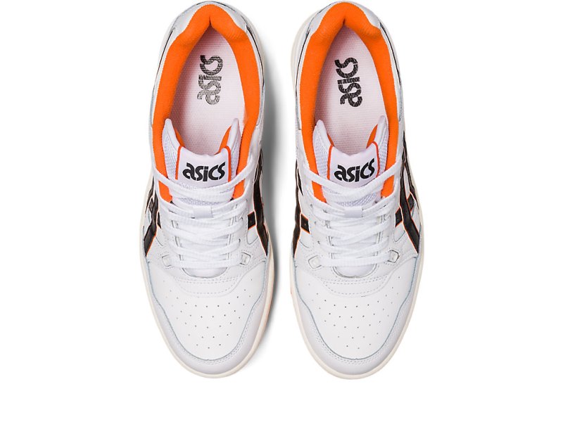 Tenis Netball Asics Ex89 Hombre Blancos Naranjas | MX2386-724