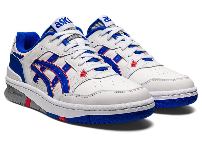 Tenis Netball Asics Ex89 Hombre Blancos Azules | MX5336-663