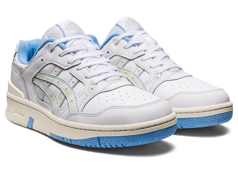 Tenis Netball Asics Ex89 Hombre Blancos Creme | MX6789-870