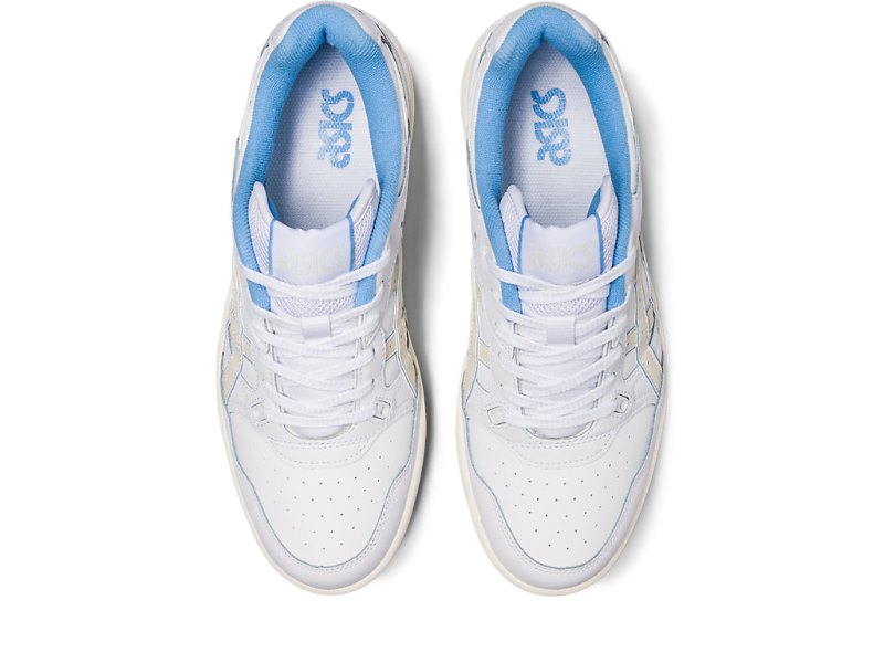 Tenis Netball Asics Ex89 Hombre Blancos Creme | MX6789-870