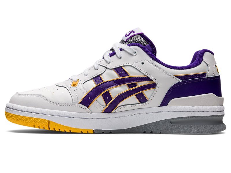 Tenis Netball Asics Ex89 Hombre Blancos Morados | MX6846-920