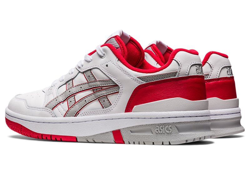 Tenis Netball Asics Ex89 Hombre Blancos Rojos | MX8472-606