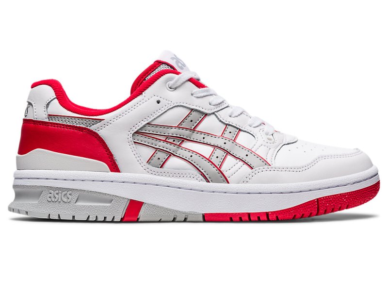 Tenis Netball Asics Ex89 Hombre Blancos Rojos | MX8472-606