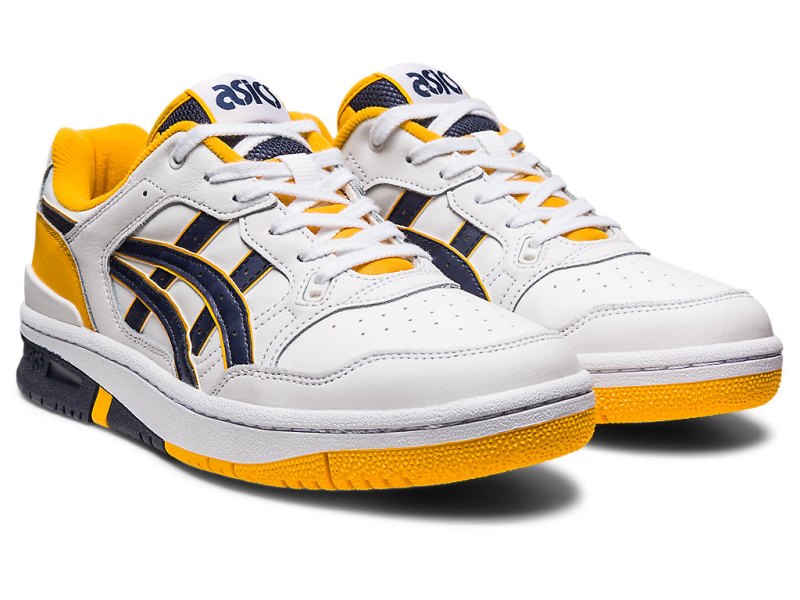 Tenis Netball Asics Ex89 Hombre Blancos Negros | MX8902-234