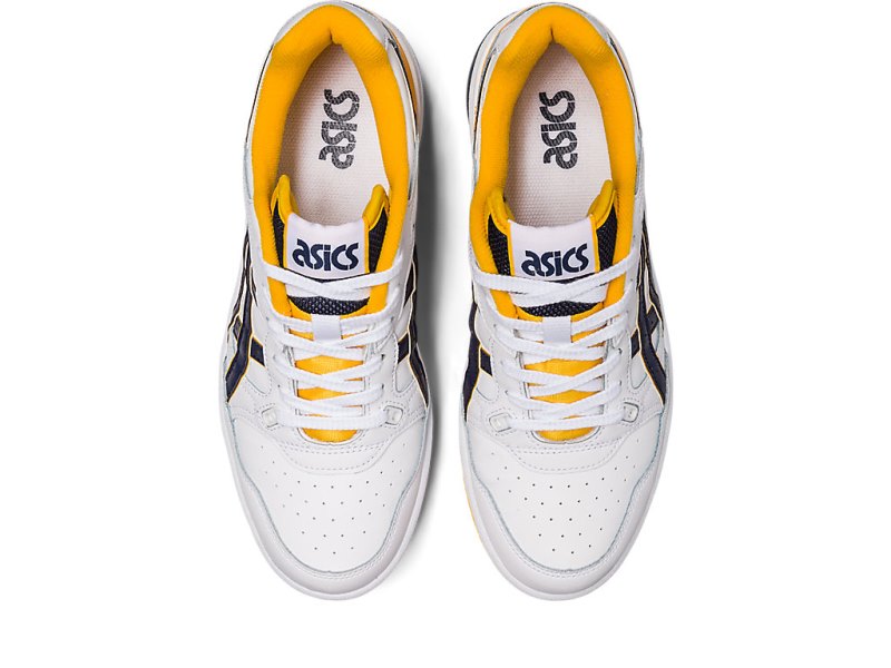 Tenis Netball Asics Ex89 Hombre Blancos Negros | MX8902-234