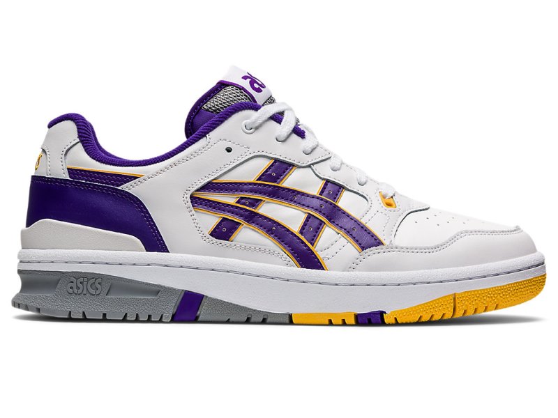 Tenis Netball Asics Ex89 Mujer Blancos Morados | MX9910-866