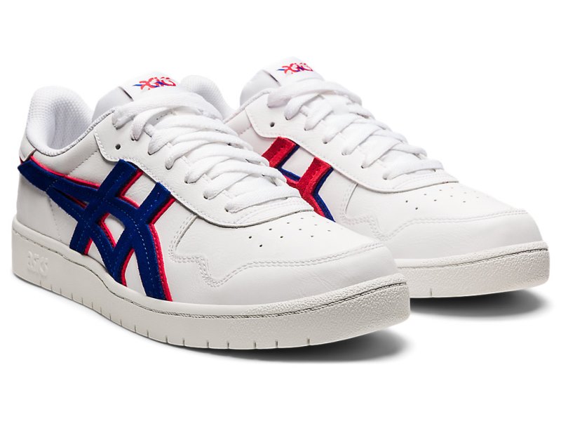 Tenis Netball Asics Japan S Hombre Blancos Azules | MX4350-930