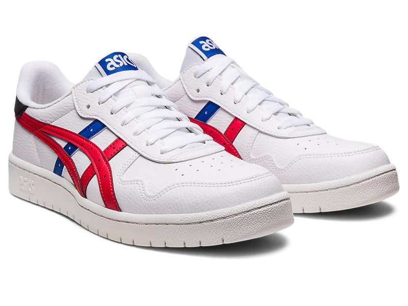 Tenis Netball Asics Japan S Hombre Blancos Rojos | MX6993-470