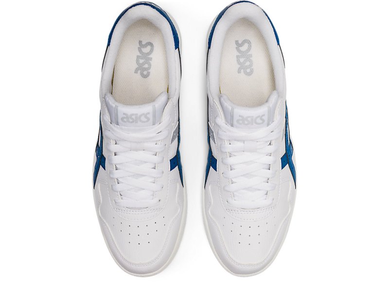 Tenis Netball Asics Japan S Mujer Blancos Azules | MX1752-506