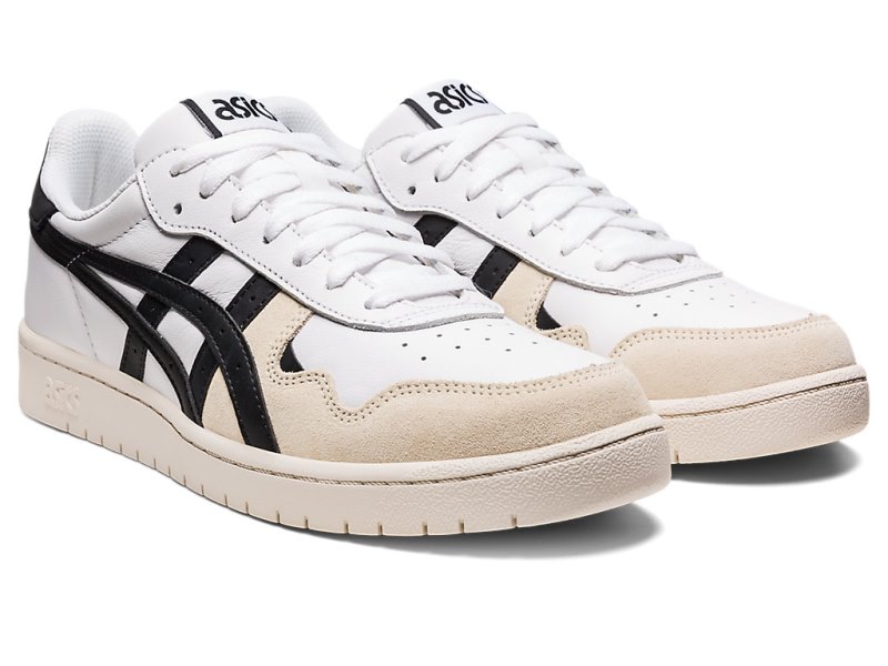 Tenis Netball Asics Japan S Mujer Blancos Negros | MX3256-555