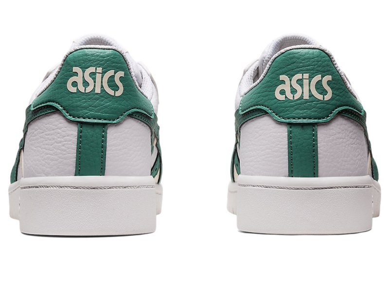 Tenis Netball Asics Japan S Mujer Blancos Verde Oliva | MX4510-446