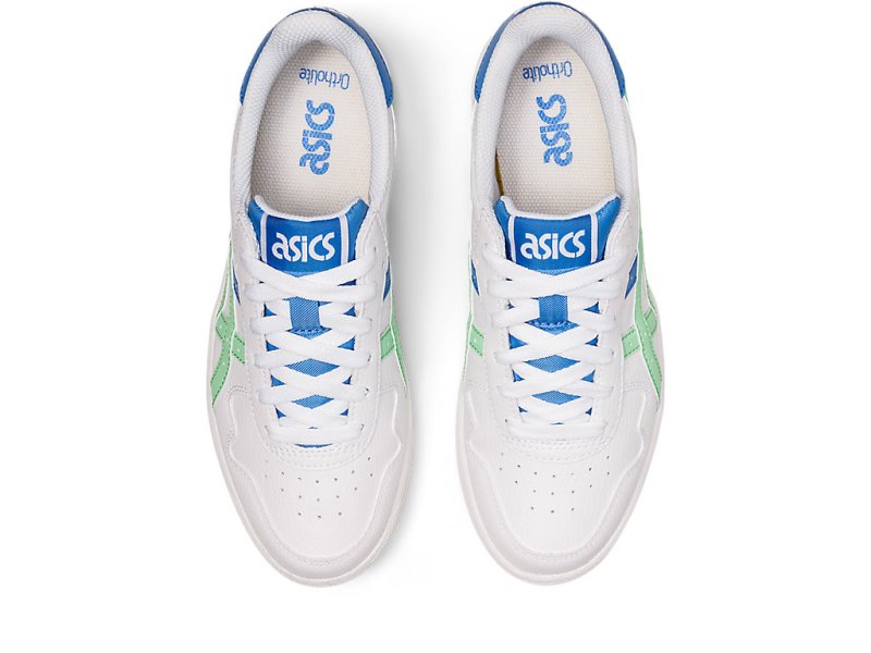 Tenis Netball Asics Japan S Mujer Blancos Verde Menta | MX4822-803