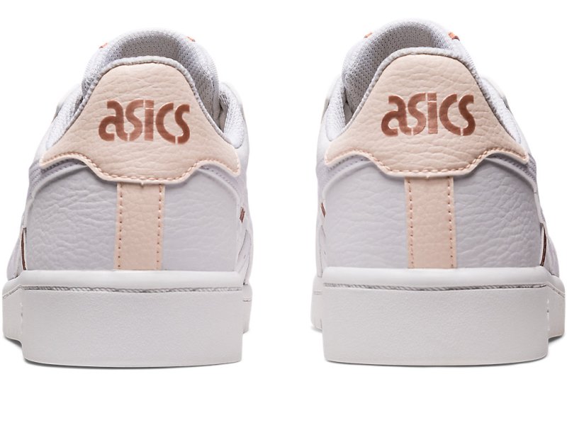 Tenis Netball Asics Japan S Mujer Blancos Rosas Dorados | MX6077-095