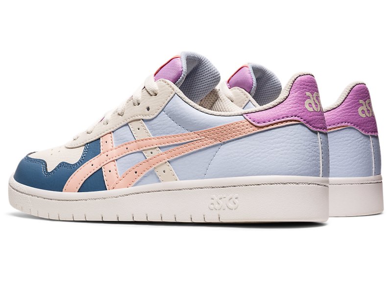 Tenis Netball Asics Japan S Mujer Creme Turquesa | MX9552-885