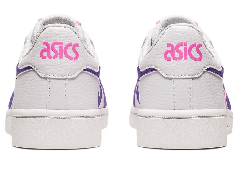 Tenis Netball Asics Japan S Niños Blancos Morados | MX0620-053