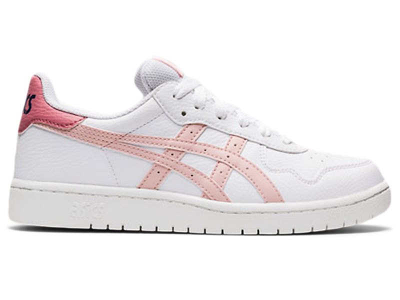 Tenis Netball Asics Japan S Niños Blancos Coral Claro | MX4360-552