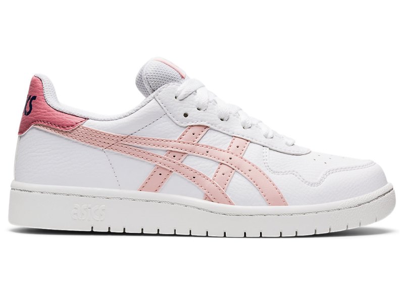 Tenis Netball Asics Japan S Niños Blancos Coral Claro | MX4360-552