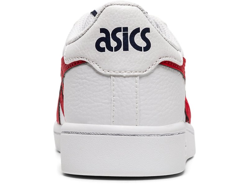 Tenis Netball Asics Japan S Niños Blancos Rojos | MX4885-496