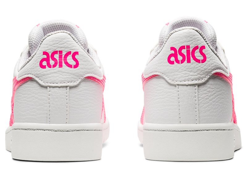 Tenis Netball Asics Japan S Niños Blancos Rosas | MX8087-019