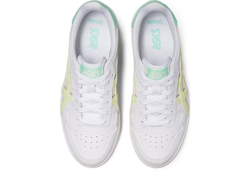 Tenis Netball Asics Japan S PF Mujer Blancos Amarillos | MX6984-880