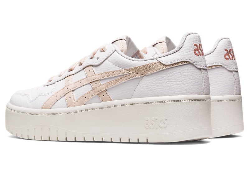 Tenis Netball Asics Japan S PF Nagino Mujer Blancos Beige | MX4501-696