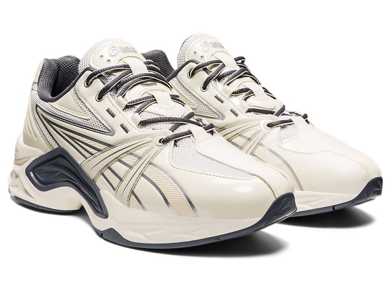 Tenis Netball Asics Protoblast Hombre Blancos Creme | MX3696-129