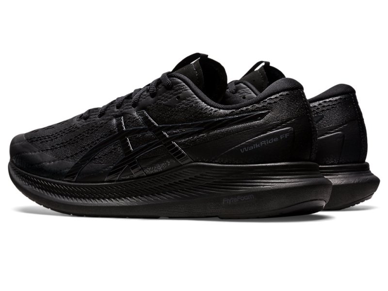 Tenis Para Caminar Asics Walkride FF Hombre Negros Grises Oscuro | MX5519-849