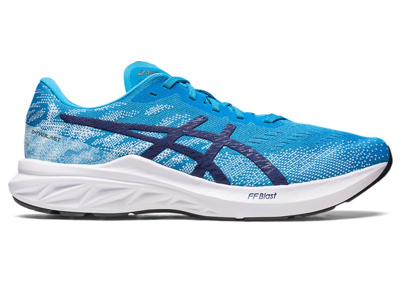 Tenis Para Correr Asics Dynablast 3 Hombre Azules Azules Azules | MX0659-019