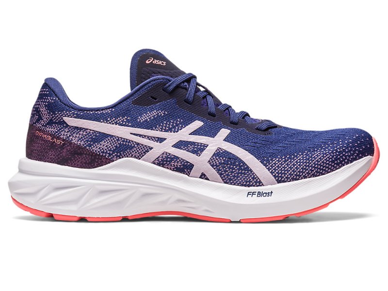 Tenis Para Correr Asics Dynablast 3 Mujer Azules Azules Morados | MX5217-984