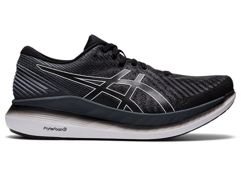 Tenis Para Correr Asics Glideride 2 Hombre Negros Grises | MX2570-525