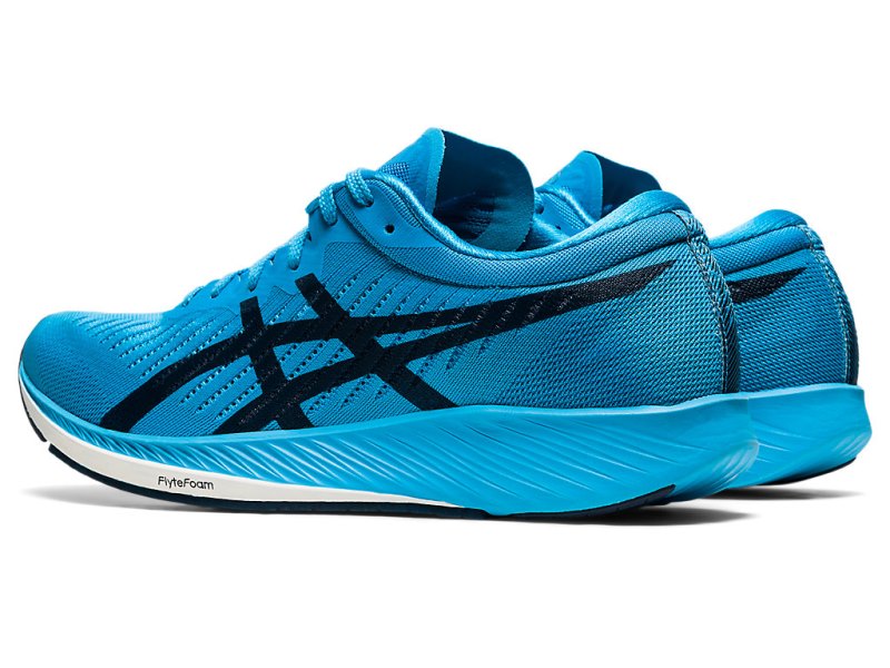 Tenis Para Correr Asics MetarACEr Hombre Turquesa Claro Azules | MX1490-118