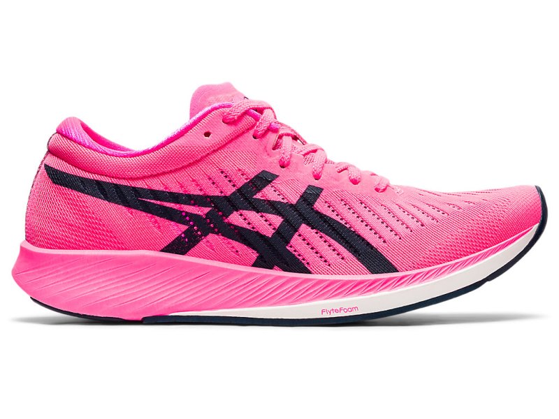 Tenis Para Correr Asics MetarACEr Mujer Rosas Azules | MX1234-119