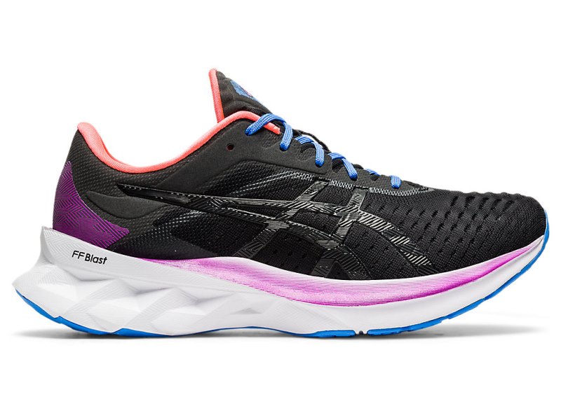 Tenis Para Correr Asics Novablast Mujer Negros Negros | MX6499-114