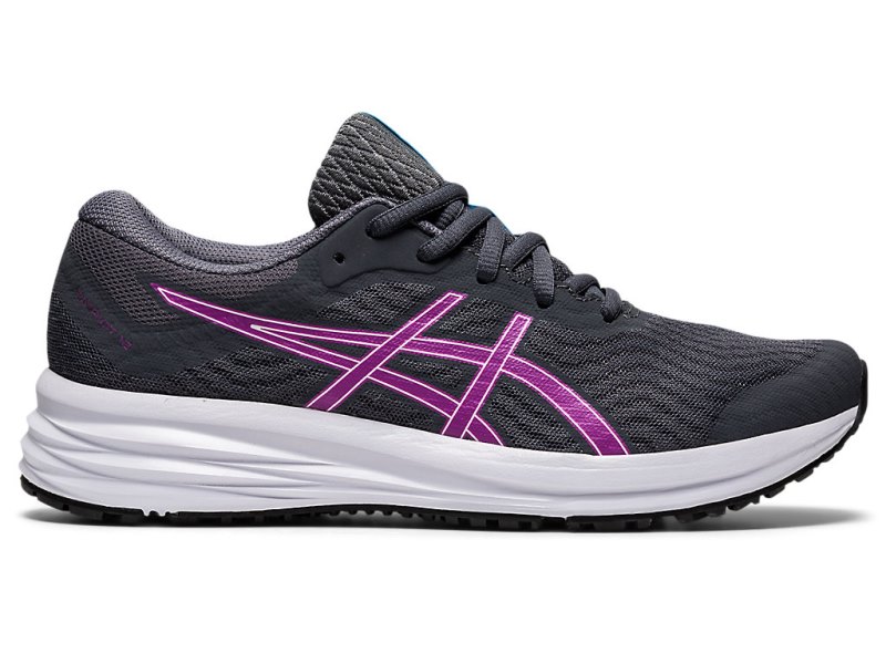 Tenis Para Correr Asics Patriot 12 Mujer Grises Morados | MX5866-116