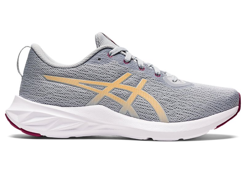 Tenis Para Correr Asics Versablast 2 Mujer Grises Amarillos | MX4226-907