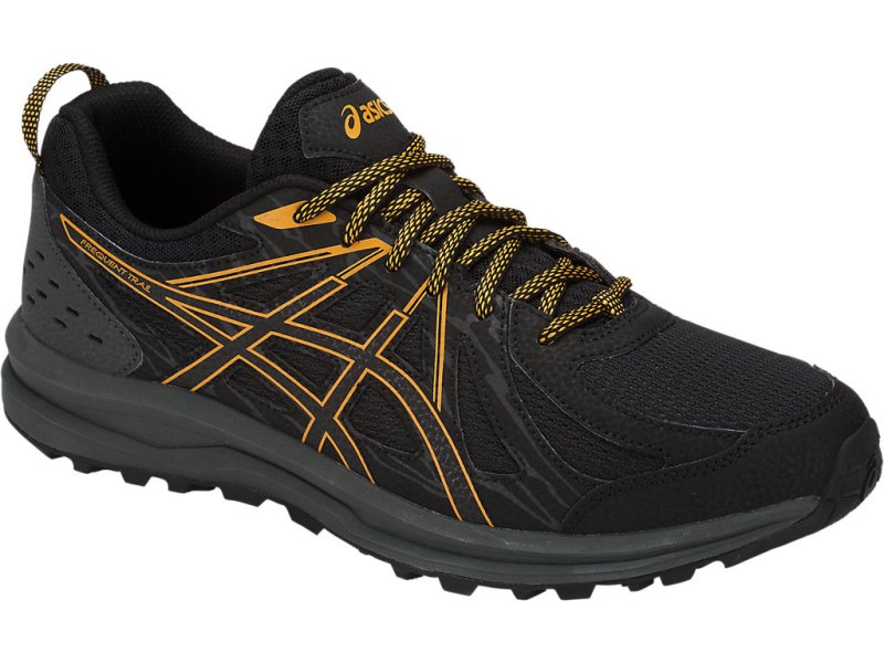 Tenis Para Trail Running Asics Frequent Trail Hombre Negros Negros | MX7871-054