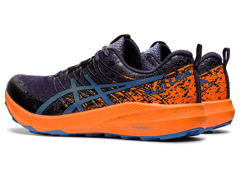 Tenis Para Trail Running Asics Fuji Lite 2 Hombre Azules Azules | MX5835-347