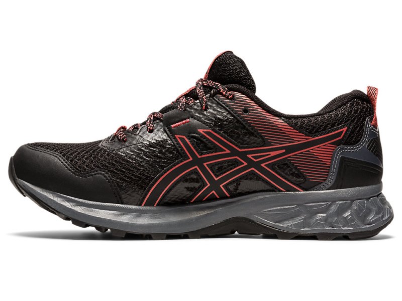 Tenis Para Trail Running Asics Gel-sonoma 5 G-TX Mujer Negros Rosas | MX0497-912