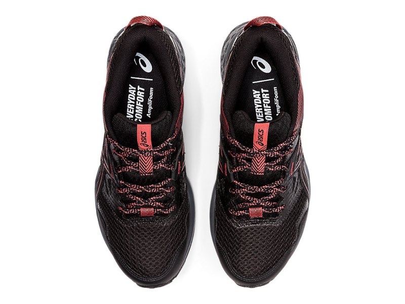 Tenis Para Trail Running Asics Gel-sonoma 5 G-TX Mujer Negros Rosas | MX0497-912