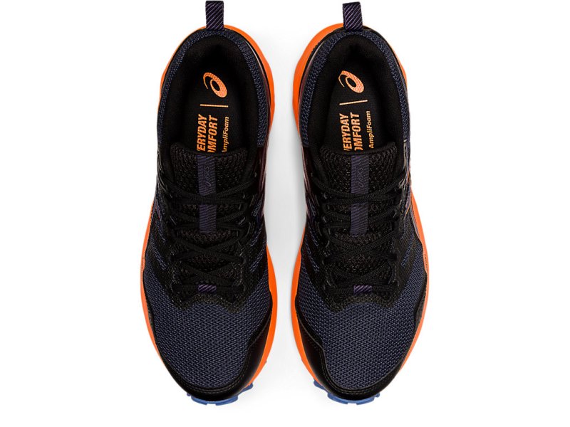 Tenis Para Trail Running Asics Gel-sonoma 6 Hombre Negros Azules | MX2191-996