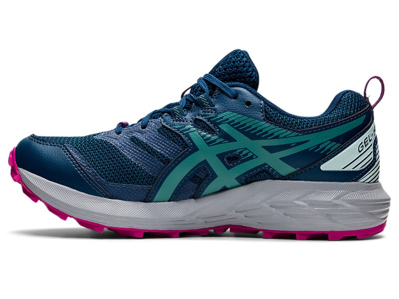 Tenis Para Trail Running Asics Gel-sonoma 6 G-TX Mujer Azules Verde Oliva | MX4676-992