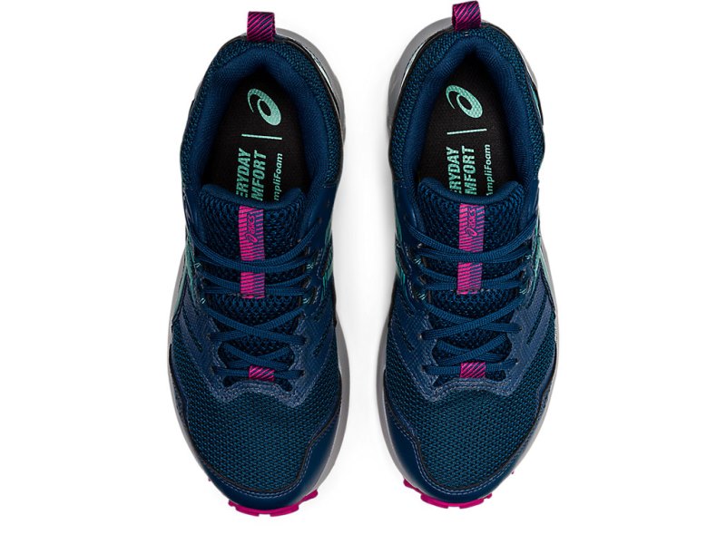 Tenis Para Trail Running Asics Gel-sonoma 6 G-TX Mujer Azules Verde Oliva | MX4676-992