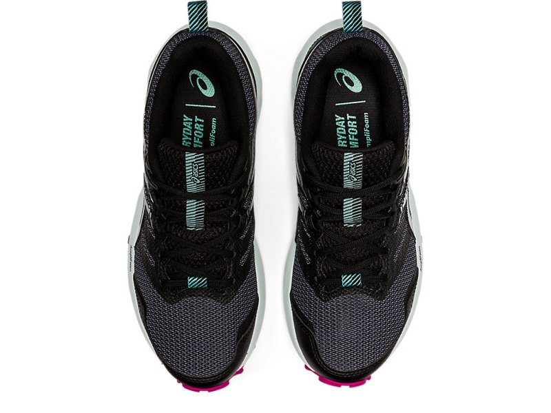 Tenis Para Trail Running Asics Gel-sonoma 6 Mujer Negros Plateados | MX8887-052