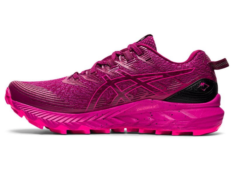 Tenis Para Trail Running Asics Gel-trabuco 10 Mujer Morados Rojos Fucsia Rojos | MX0459-959