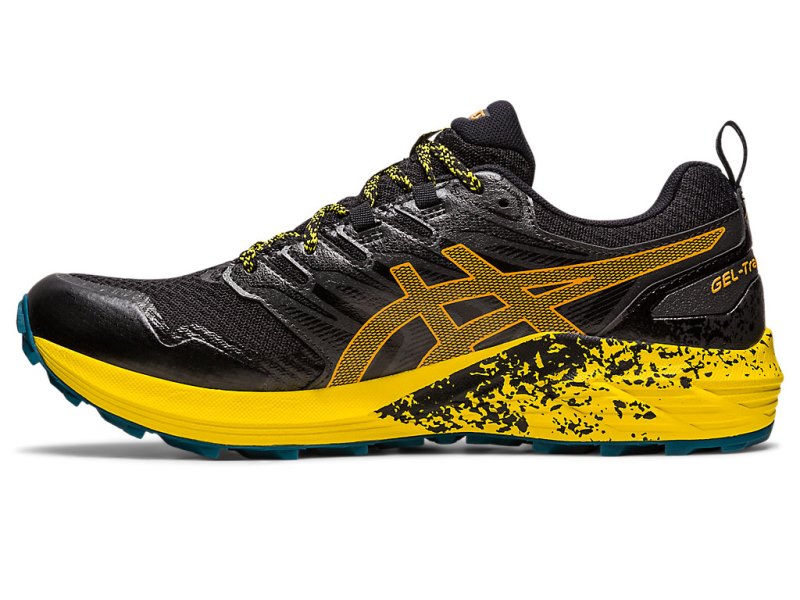 Tenis Para Trail Running Asics Gel-trabuco Terra Hombre Negros Marrom | MX2763-807