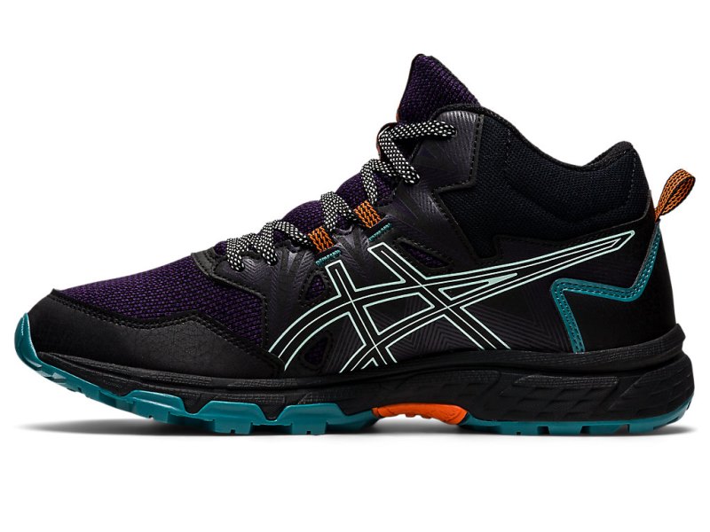 Tenis Para Trail Running Asics Gel-ventuRE 8 MT Mujer Negros Azules Claro | MX0065-581