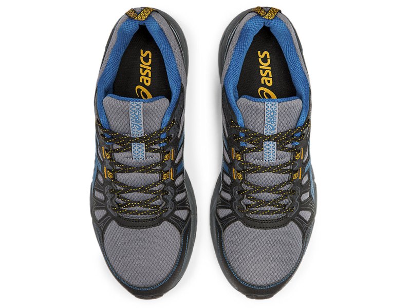 Tenis Para Trail Running Asics Gel-ventuRE 7 Hombre Grises Negros | MX1430-880