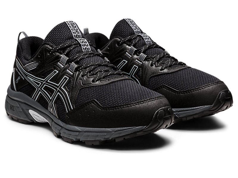 Tenis Para Trail Running Asics Gel-ventuRE 8 (D) Hombre Negros Grises | MX1723-162