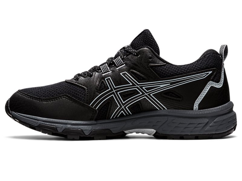 Tenis Para Trail Running Asics Gel-ventuRE 8 (D) Hombre Negros Grises | MX1723-162